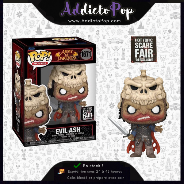 Funko Pop! Army Of Darkness [1671] - Evil Ash (Hot Topic Scare Fair 2024 Exclusive)