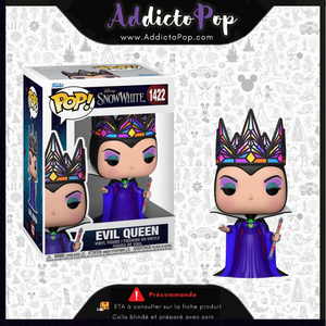 Funko Pop! Disney Snow White (Live Action 2025) [1422] - Evil Queen (Black & Purple Gown)