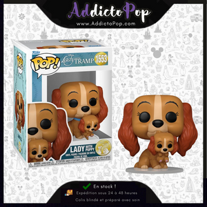 Funko Pop! Disney Lady and The Tramp [1553] - Lady with Puppy