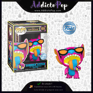 Funko Pop! Lilo & Stitch [1414] - Summer Stitch (Black Light) (Special Edition)