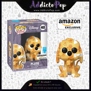 Funko Pop! Disney Art Series [40] - Pluto without Protector Case (Amazon Exclusive)