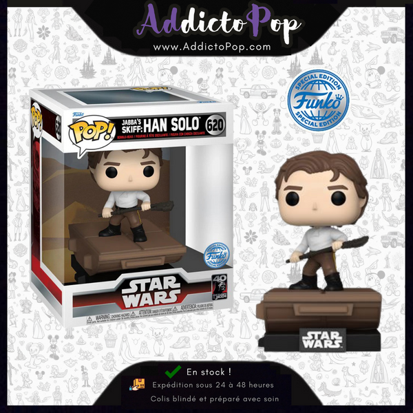 Funko Pop! Star Wars : Return Of The Jedi [620] - Jabba's Skiff : Han solo (Special Edition)