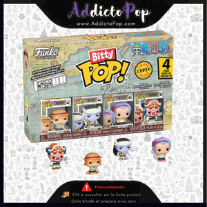 Funko Bitty Pop! One Piece [4-Pack] - Nami (Chase Possible)