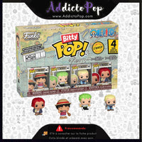 Funko Bitty Pop! One Piece [4-Pack] - Monkey D. Luffy (Chase Possible)