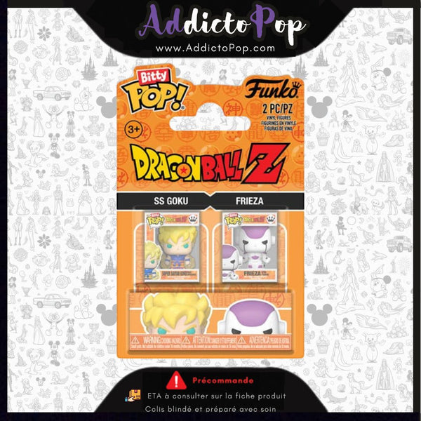 Funko Bitty Pop! Dragon Ball Z [2-Pack] - SS Goku/Frieza