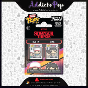 Funko Bitty Pop! Stranger Things [2-Pack] - Dustin/Mike