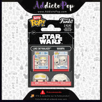 Funko Bitty Pop! Star Wars Episode V : L'Empire contre-attaque [2-Pack] - Luke Skywalker/Wampa