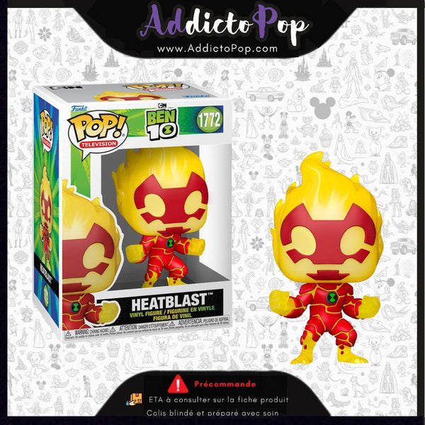 Funko Pop! Ben 10 [1772] - Heatblast