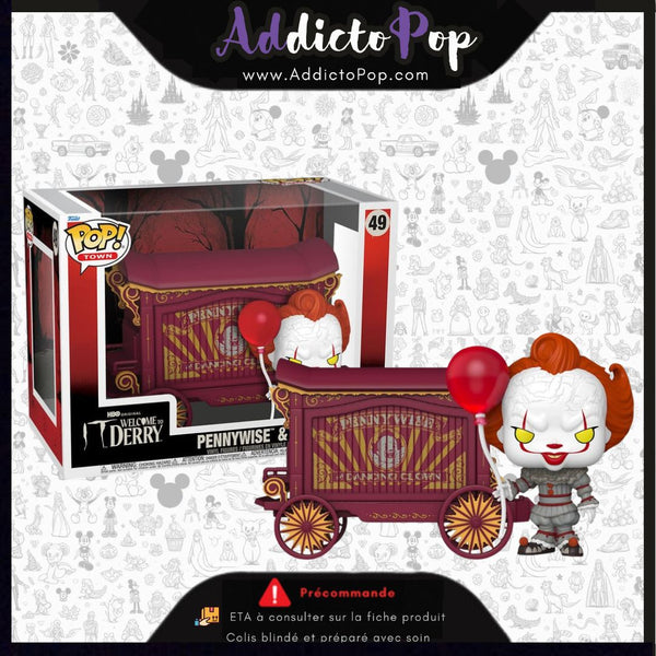 Funko Pop! IT - Welcome To Derry [49] - Pennywise & Wagon