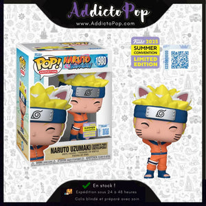 Funko Pop! Naruto Shippuden [1980] - Naruto Uzumaki (Sasuke's Paw Encyclopedia) (2025 Summer Convention Exclusive)