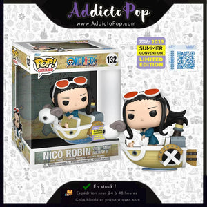 Funko Pop! One Piece [132] - Nico Robin with Mini Merry II (2025 Summer Convention Exclusive) 