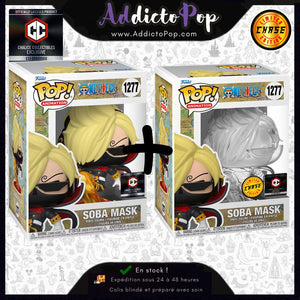 Funko Pop! One Piece [1277] - Soba Mask (Commune + Chase) (Chalice Collectibles Exclusive)