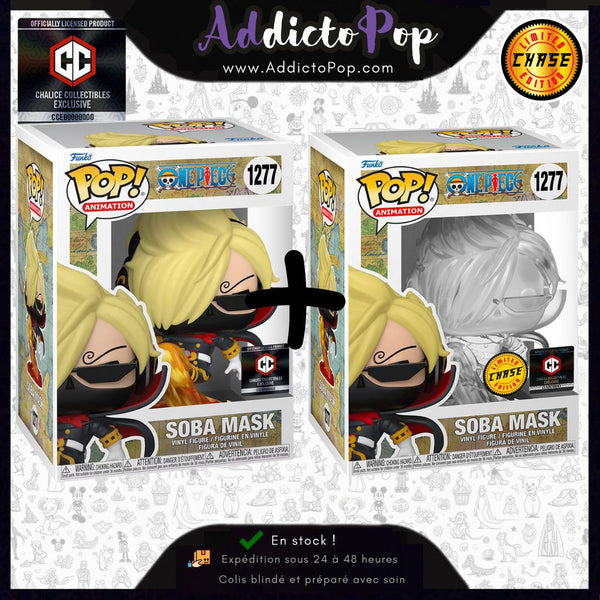 Funko Pop! One Piece [1277] - Soba Mask (Commune + Chase) (Chalice Collectibles Exclusive)