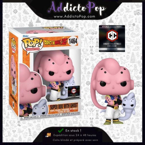 Funko Pop! Dragon Ball Z [1464] - Kid Buu with Ghost (Chalice Collectibles Exclusive)
