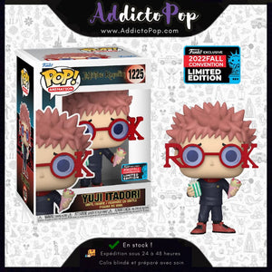 Funko Pop! Jujutsu Kaisen [1225] - Yuji Itadori (Rook Glasses) (2022 Fall Convention Exclusive)