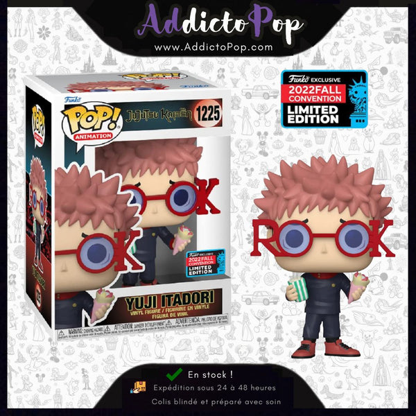 Funko Pop! Jujutsu Kaisen [1225] - Yuji Itadori (Rook Glasses) (2022 Fall Convention Exclusive)