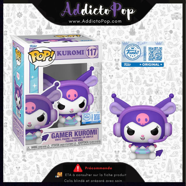 Funko Pop! Kuromi (Sanrio : Hello Kitty & Friends) [117] - Gamer Kuromi (Special Edition) ETA 31/12/2025