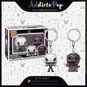 Funko Pop! Keychain The Nightmare Before Christmas [2-Pack] - Jack &amp; Oogie Boogie
