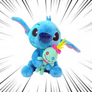 Stitch Plush with Scrump - 25 cm (Lilo &amp; Stitch) 
