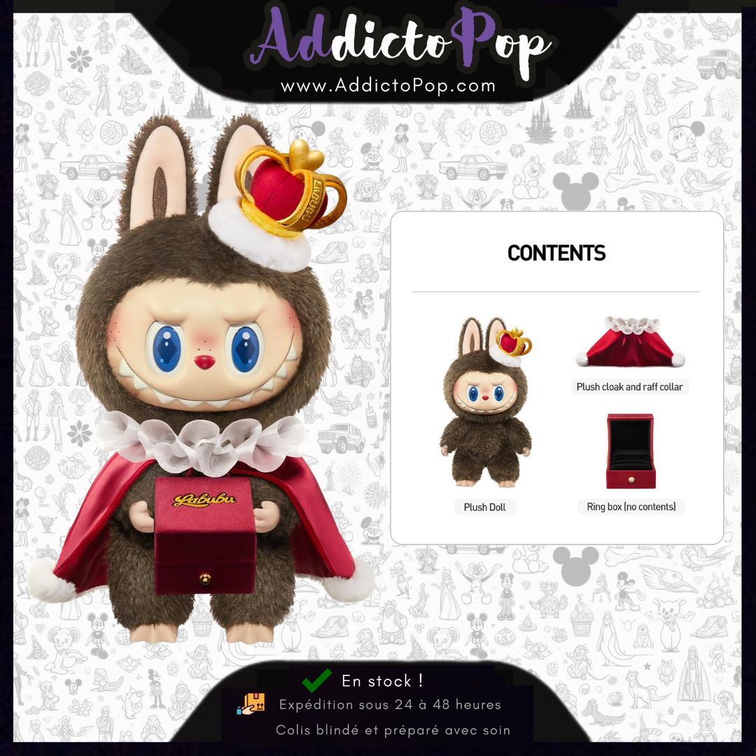 POP MART] The Monsters - Let's Checkmate Series-Vinyl Plush Doll