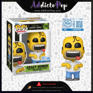 Funko Pop! The Simpsons (Treehouse of Horror) [1743] - Crazy Homer (Special Edition) 🕓[ETA:09/2025]