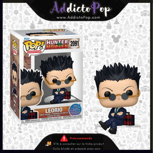 Funko Pop! Hunter X Hunter [2091] - Leorio (Sit) 🕓[ETA:11/2025]