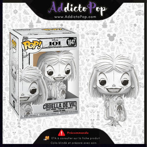 Funko Pop! Disney 101 Dalmatiens [1647] - Cruella De Vil (Sketched) 🕓[ETA:11/2025]