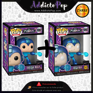Funko Pop! Funko Fusion [1097] - Mega Man (Commune + Chase) 🕓[ETA:11/2025]