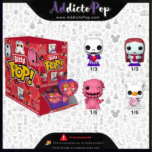 Funko Bitty Pop! L'Étrange Noël de Monsieur Jack - Easter Egg Saint-Valentin (1 pcs) 🕓[ETA:12/2025]
