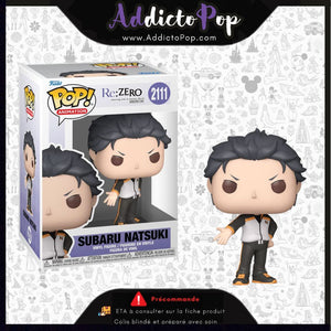 Funko Pop! Re: Zero [2111] - Subaru Natsuki 🕓[ETA:11/2025]