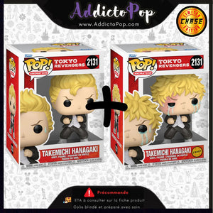 Funko Pop! Tokyo Revengers [2131] - Takemichi Hanagaki (Commune + Chase) 🕓[ETA:12/2025]