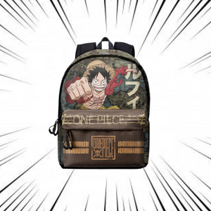 One Piece Backpack (Map) '30x18x41cm' 
