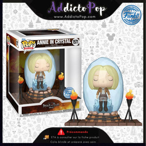Funko Pop! Attack On Titan (AOT) [1571] - Annie in Crystal (Special Edition) 🕓[ETA:12/2025]