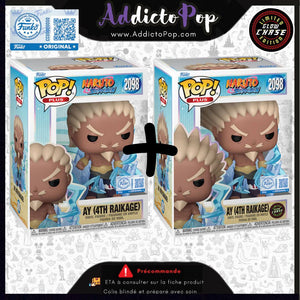 Funko Pop! Naruto Shippuden [2098] - Ay (4th Raikage) (Commune + GITD Chase) (Special Edition) 🕓[ETA:12/2025]