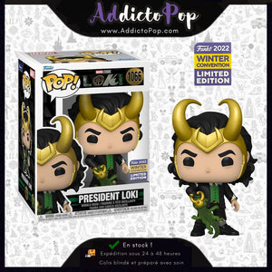 [Damaged Box] Funko Pop! Marvel Loki (2021) [1066] - President Loki (2022 Winter Convention Exclusive) 