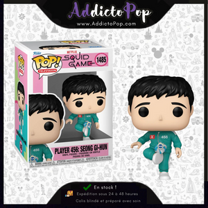 Funko Pop! Netflix Squid Game [1485] - Player 456 Seong Gi-Hun (Kicking Jegi)