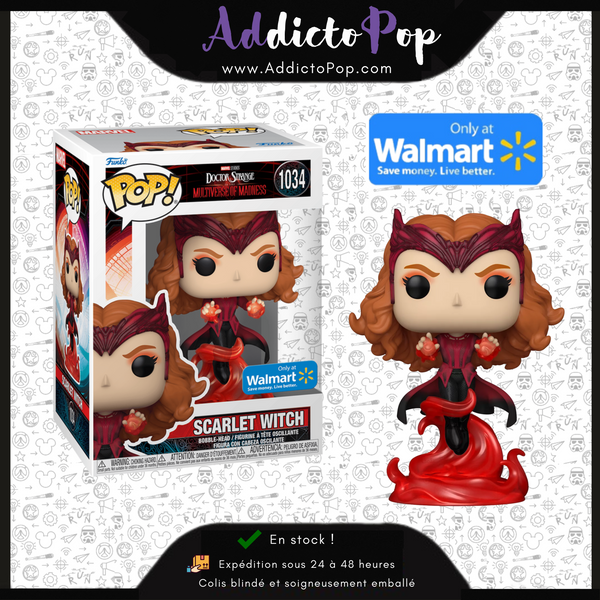 Funko Pop! Marvel Doctor Strange 2 In The Multiverse Of Madness [1034] - Scarlet Witch (Flying) (Walmart Exclusive) [IMPORT US]