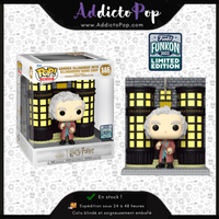 Funko Pop! Harry Potter [146] - Garrick Ollivander with Ollivanders Wand Shop Diagon Alley Diorama Deluxe (Funkon 2022 Convention Exclusive)