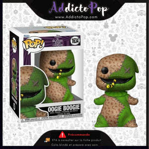 Funko Pop!  L´étrange Noël de Mr. Jack [1634] - Oogie Boogie (Patchwork) 🕓[ETA:11/2025]