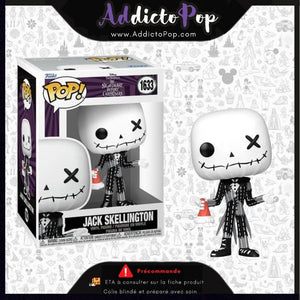 Funko Pop!  L´étrange Noël de Mr. Jack [1633] - Jack Skellington (Patchwork) 🕓[ETA:11/2025]