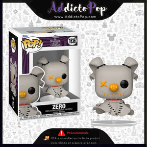 Funko Pop!  L´étrange Noël de Mr. Jack [1636] - Zero (Patchwork) 🕓[ETA:11/2025]