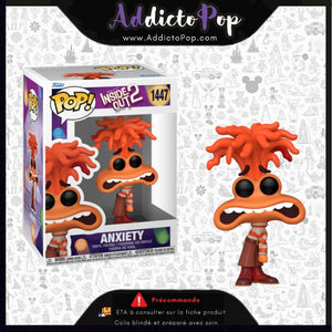 Funko Pop! Disney Inside Out (Vice Versa 2) [1447] - Anxiety (Anxiété) 🕓[ETA:06/2026]