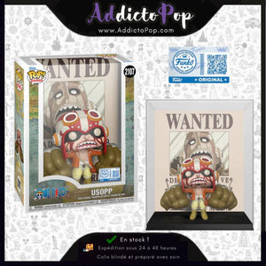 Funko Pop! One Piece [2107] - Usopp (Wanted Cover) (Special Edition)