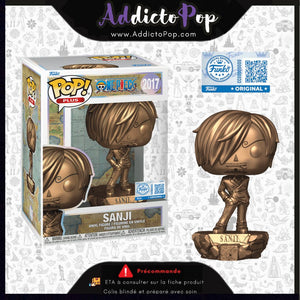 Funko Pop! Plus One Piece [2017] - Sanji Statue (Bronze) (Special Edition) 🕓 [ETA:10/2025]