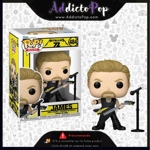 Funko Pop! Metallica [484] - James (72s) 🕓[ETA:12/2025]