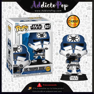 Funko Pop! Star Wars The Clone Wars [807] - Arc Trooper Jesse (Chase) 🕓[ETA:12/2025]
