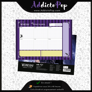 Wednesday Addams Weekly Planner - A4 Planner 