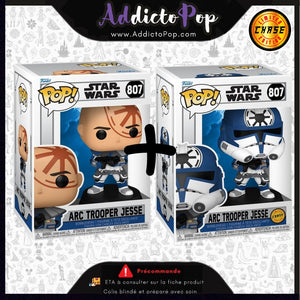 Funko Pop! Star Wars The Clone Wars [807] - Arc Trooper Jesse (Commune + Chase) 🕓[ETA:12/2025]