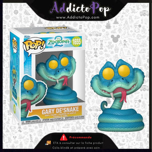 Funko Pop! Disney Zootopia 2 [1655] - Gary De'Snake 🕓[ETA:12/2025]