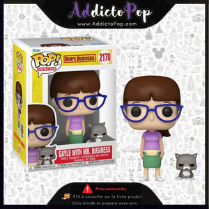 Funko Pop! Bob's Burgers [2170] - Gayle with Mr. Business 🕓[ETA:12/2025]